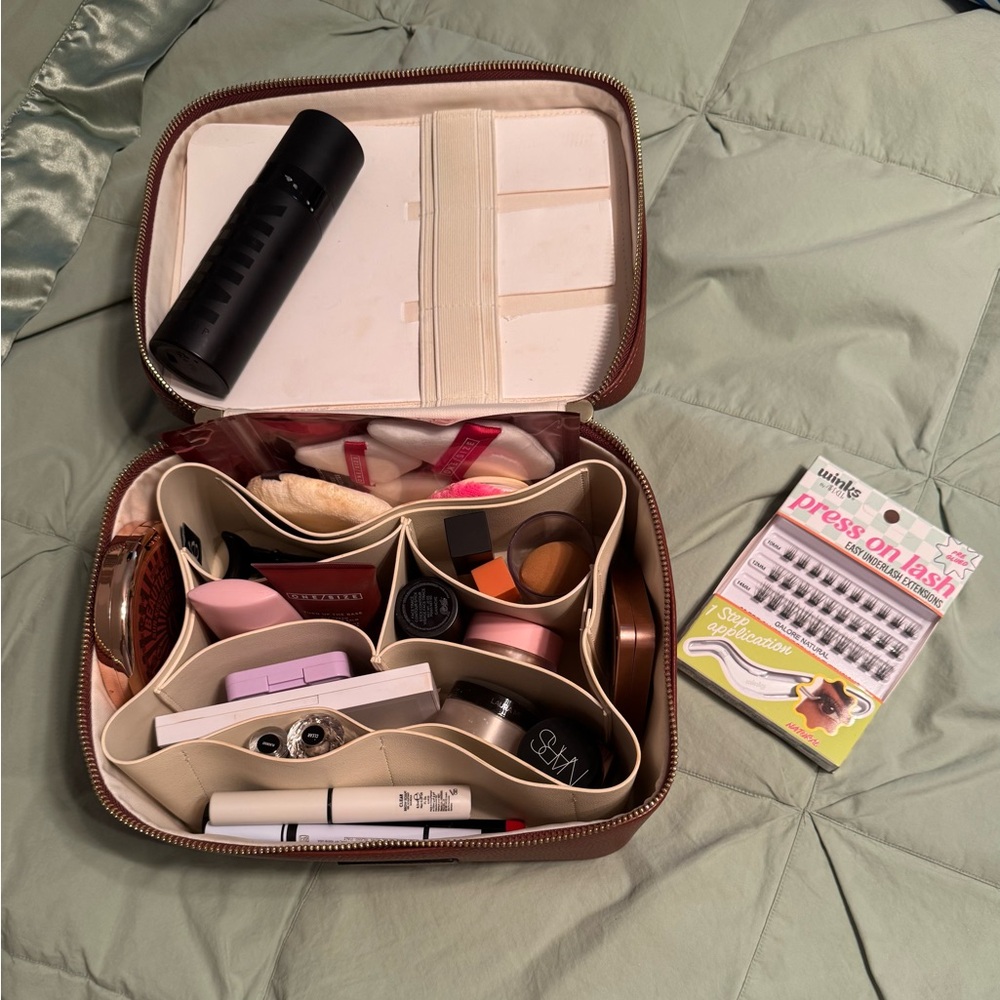 Etoile Vanity Case In Ginger Brown Limited Edition NWT - Picture 3 of 5
